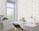 Gyerek tapéta hercegnő mintával pasztel rózsaszín színben