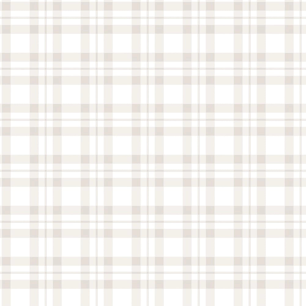 Gyerek tapéta kockás mintával szürke színben