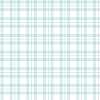 Gyerek tapéta kockás mintával türkiz színben
