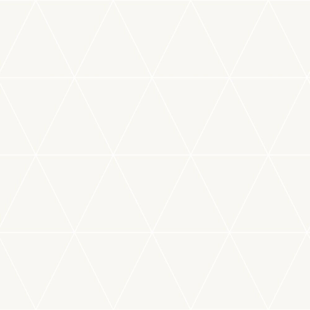 Gyöngyház alapon fehér minimalista geometria mintás design tapéta