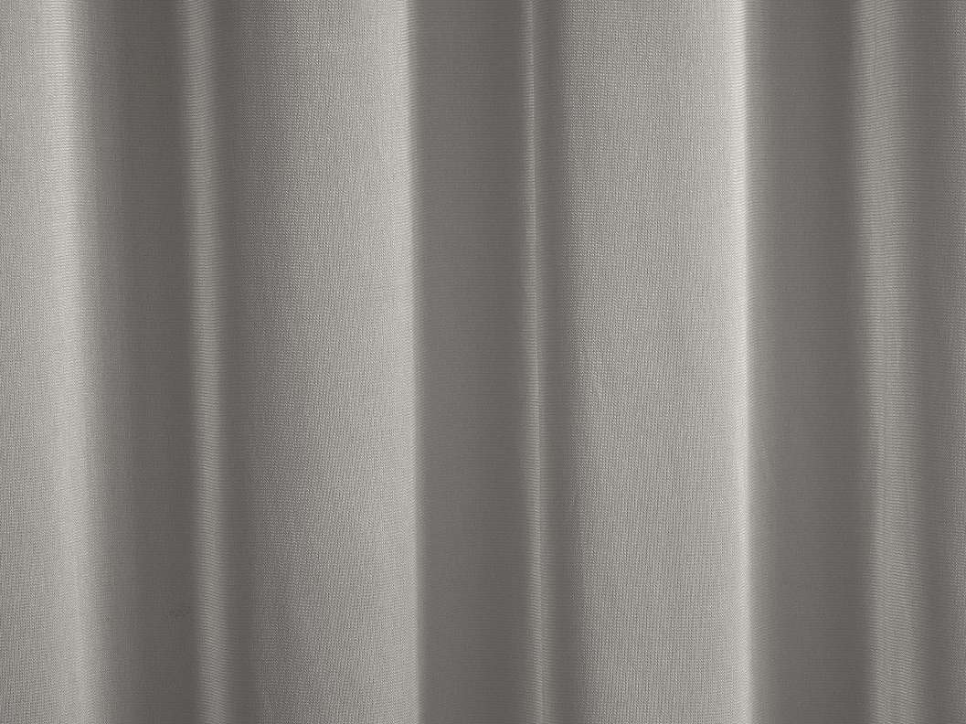 Gyöngyház fényű sötétszürke fényáteresztő függöny textil anyag