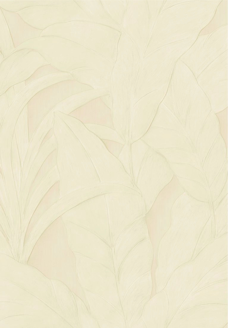 Gyöngyház pálmalevél mintás Arte luxus tapéta