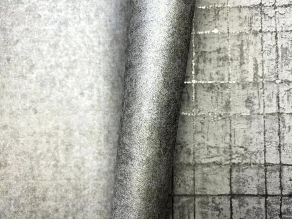 Gyöngyházfényű szürke foltos hatású vlies design tapéta