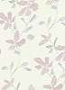 Halvány rózsaszín virág mintás tapéta