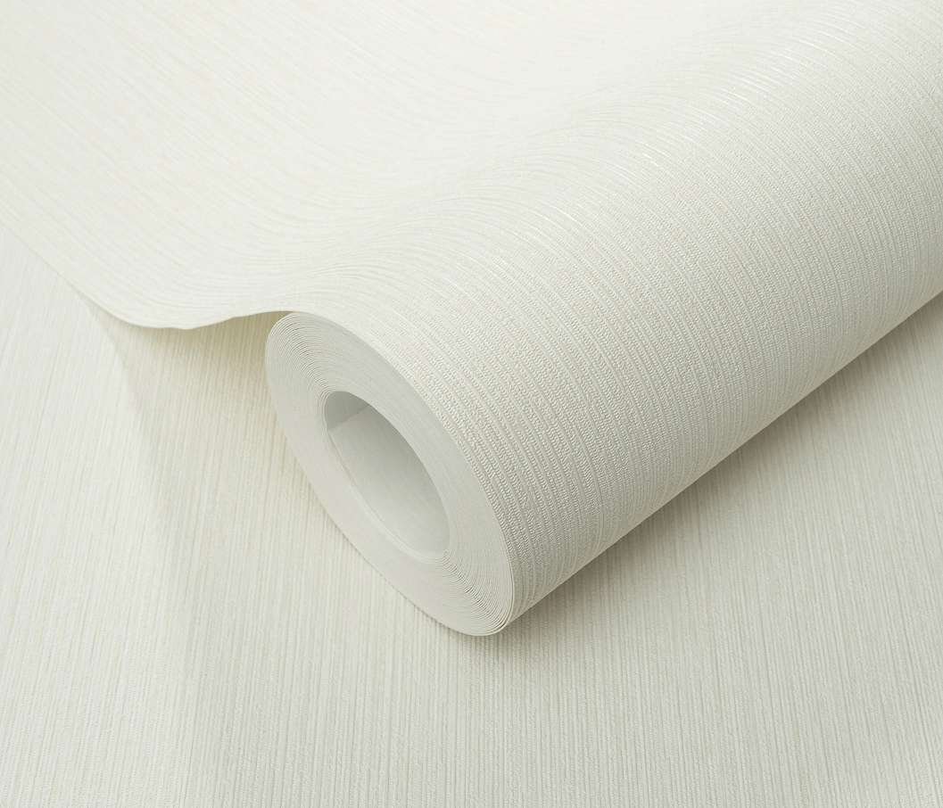 Halványbézs design tapéta elegáns enyhén csillámos textil mintával