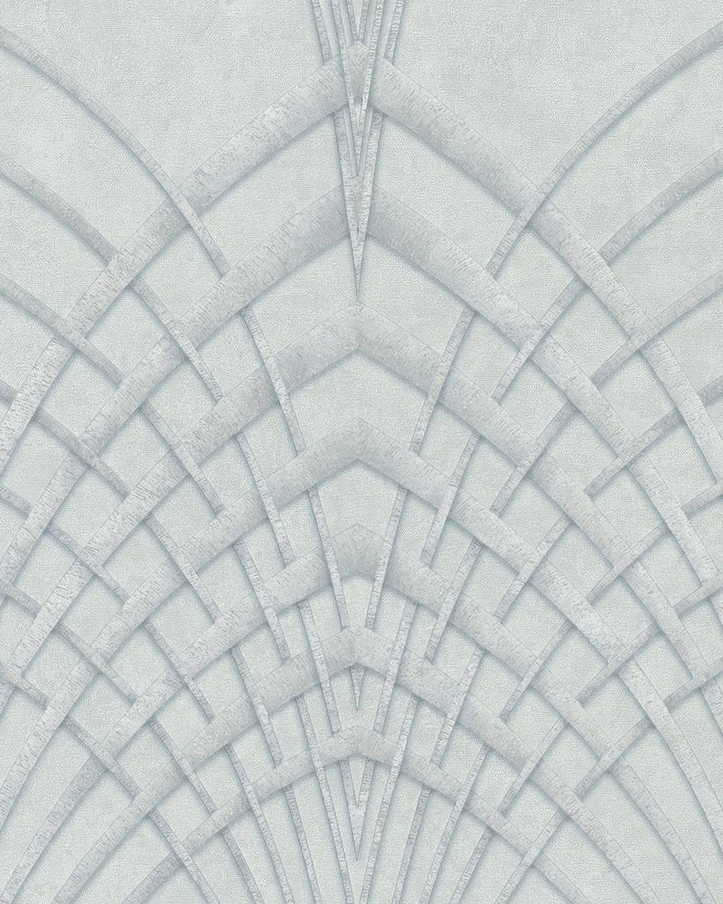 Halványkék tapéta modern geometrikus mintával vinyl mosható
