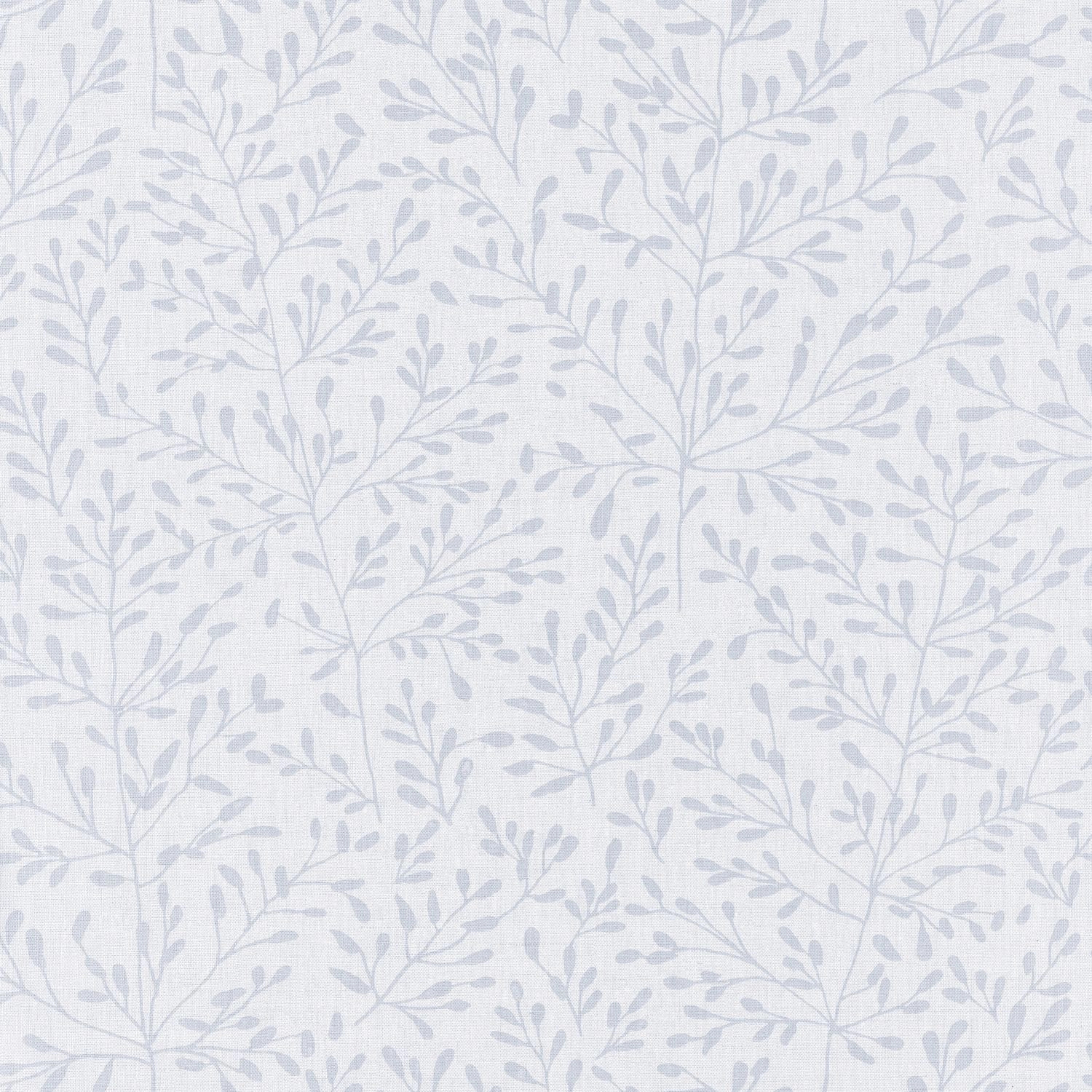 Halványszürke design tapéta apró levél mintákkal textilhatású alapon