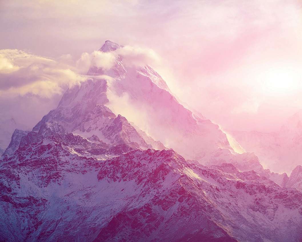 Havas Himalája tájkép mintás design fali poszter 368x254 vlies