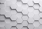 Hexagon 3D mintás fotótapéta 368x254 vlies