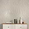 Hullám mintás matt és fényes beige színű glamour design tapéta