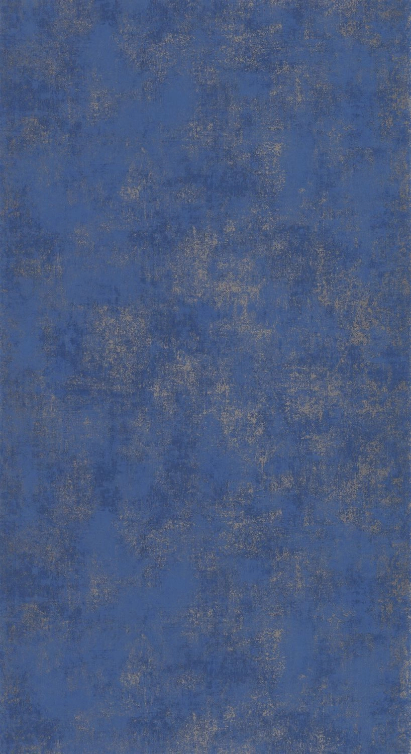 Indigókék koptatott hatású francia design tapéta