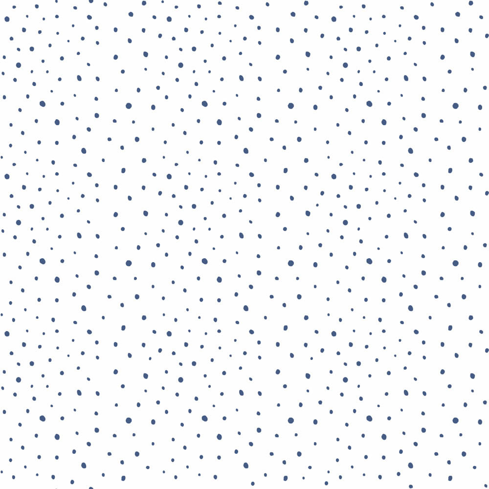 Kék apró pöttyös gyerektapéta