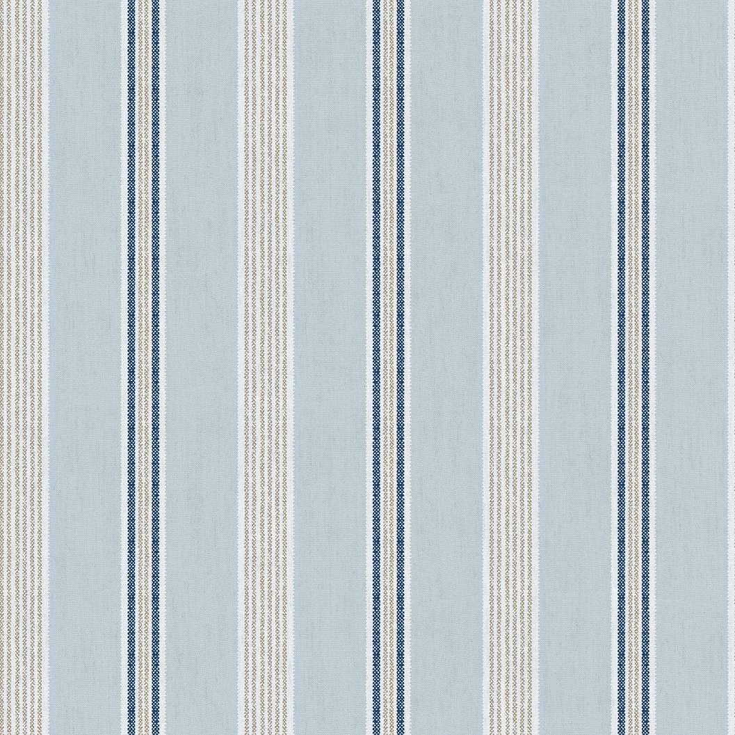 Kék csíkos mintás tapéta textilhatású strukturával