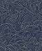 Kék dekor tapéta irizált hullámos mintával