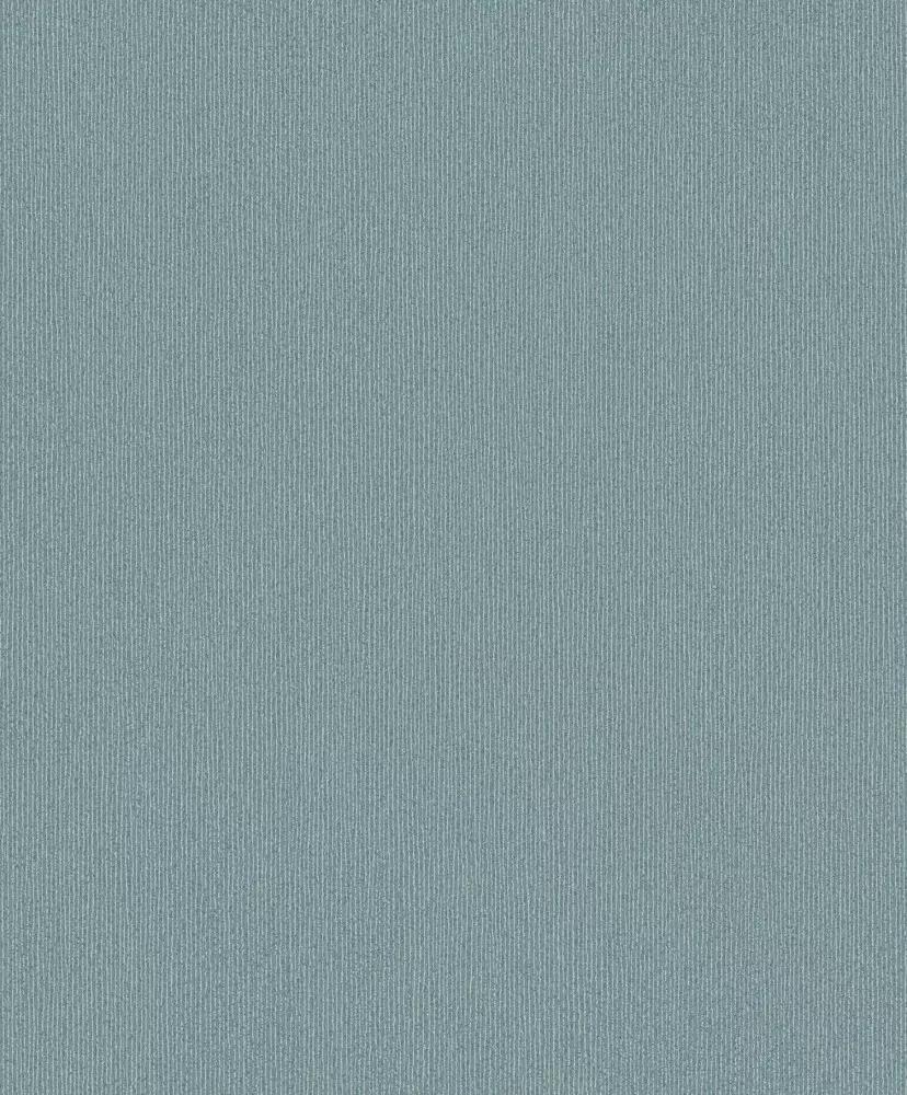 Kék ezüst struktúrált csíkos mintás vlies dekor tapéta