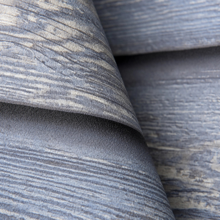 Kék fahatású vlies design tapéta deszka mintával