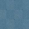 Kék geometriai mintás tapéta vékony csíkos mintával