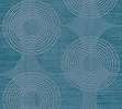 Kék geometrikus mintás dekor tapéta