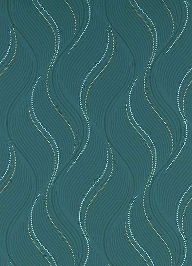 Kék hullám mintás vlies design tapéta