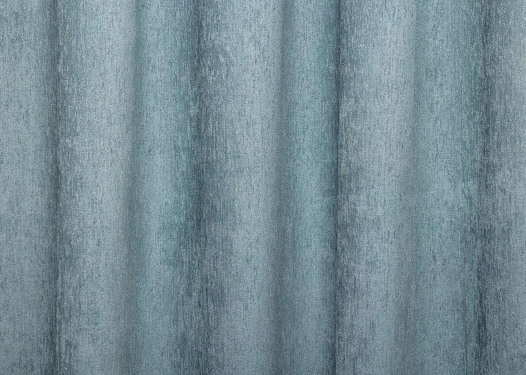 Kék koptatott egyszínű design black out függöny textil