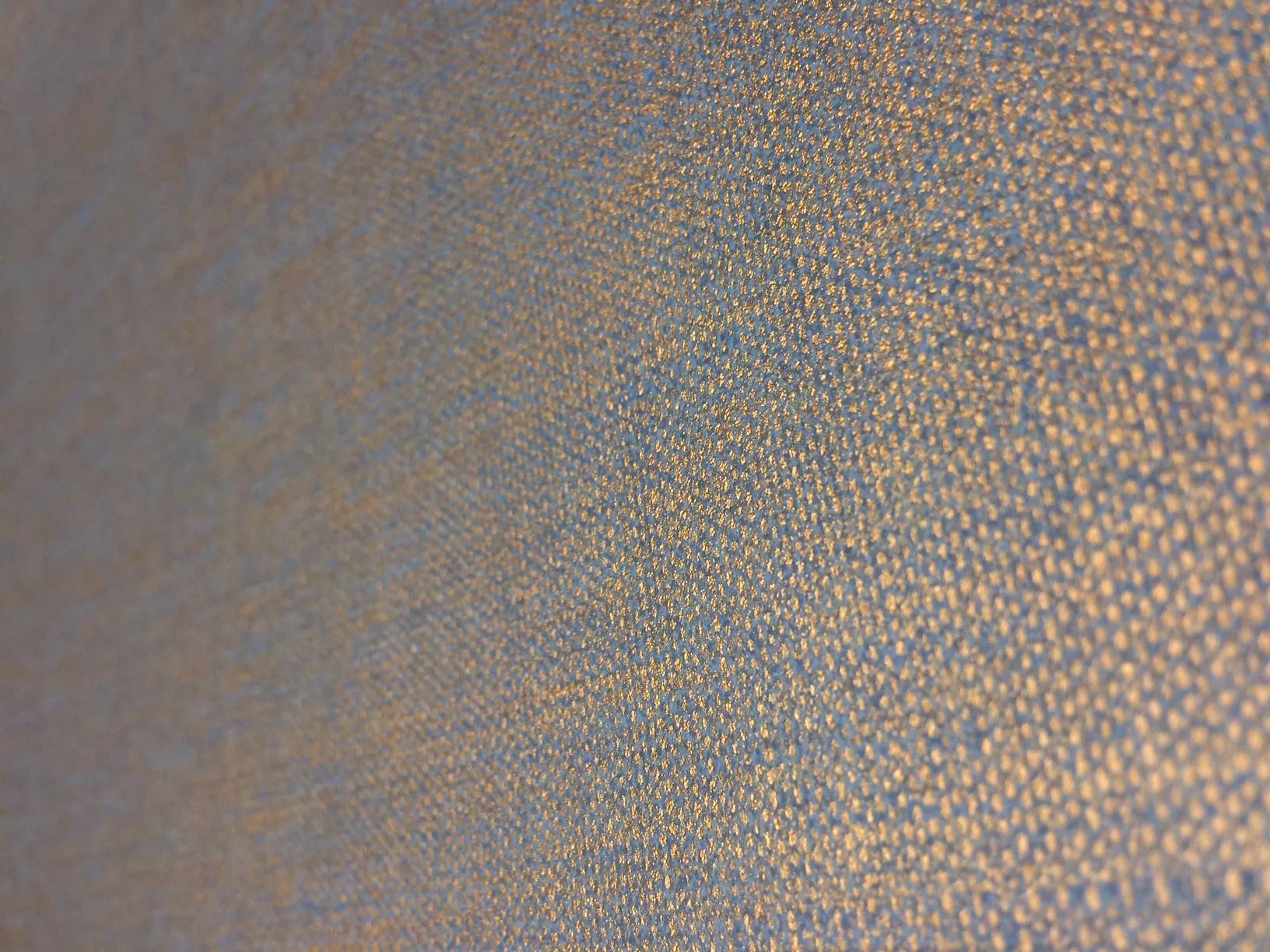 Kék metál réz textil szőtt hatású mosható design tapéta