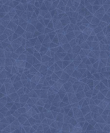 Kék modern absztrakt geometriai mintás khroma dekor tapéta