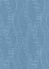 Kék színű hullám vonalas tapéta