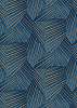 Kék tapéta modern geometrikus mintával