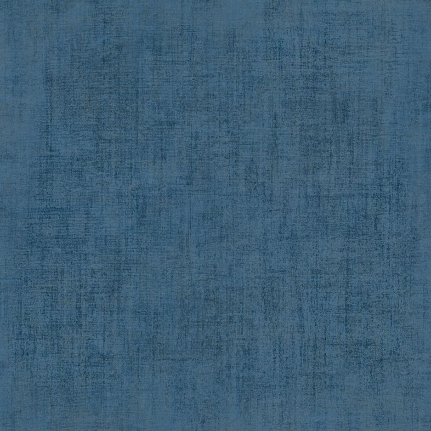 Kék textil hatású modern vlies dekor tapéta