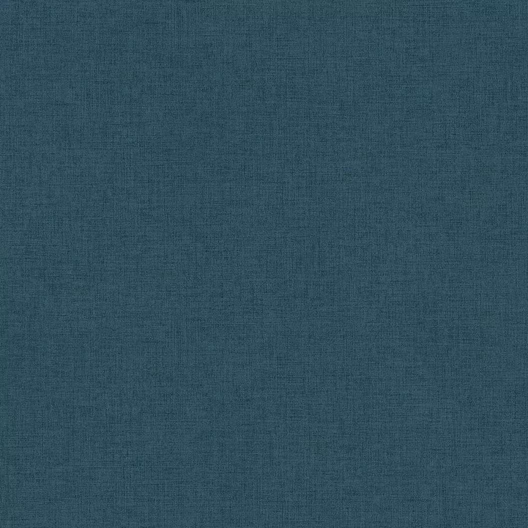 Kék textil szőtt hatású egyszínű vlies vinyl tapéta