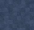 Kék vinyl mosható design tapéta geometriai mintával