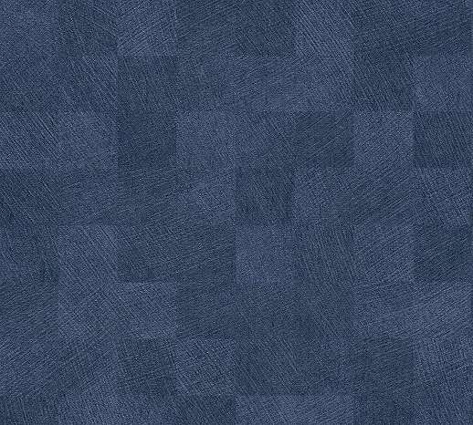 Kék vinyl mosható design tapéta geometriai mintával