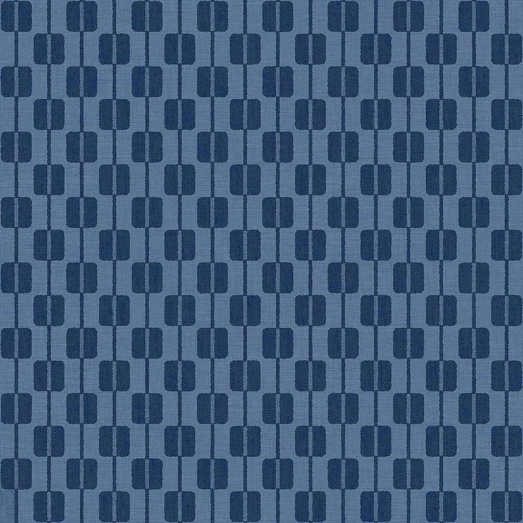 Kék vinyl tapéta minimál geometriai mintával