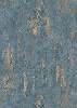 Kék vlies dekor tapéta antik fal hatással