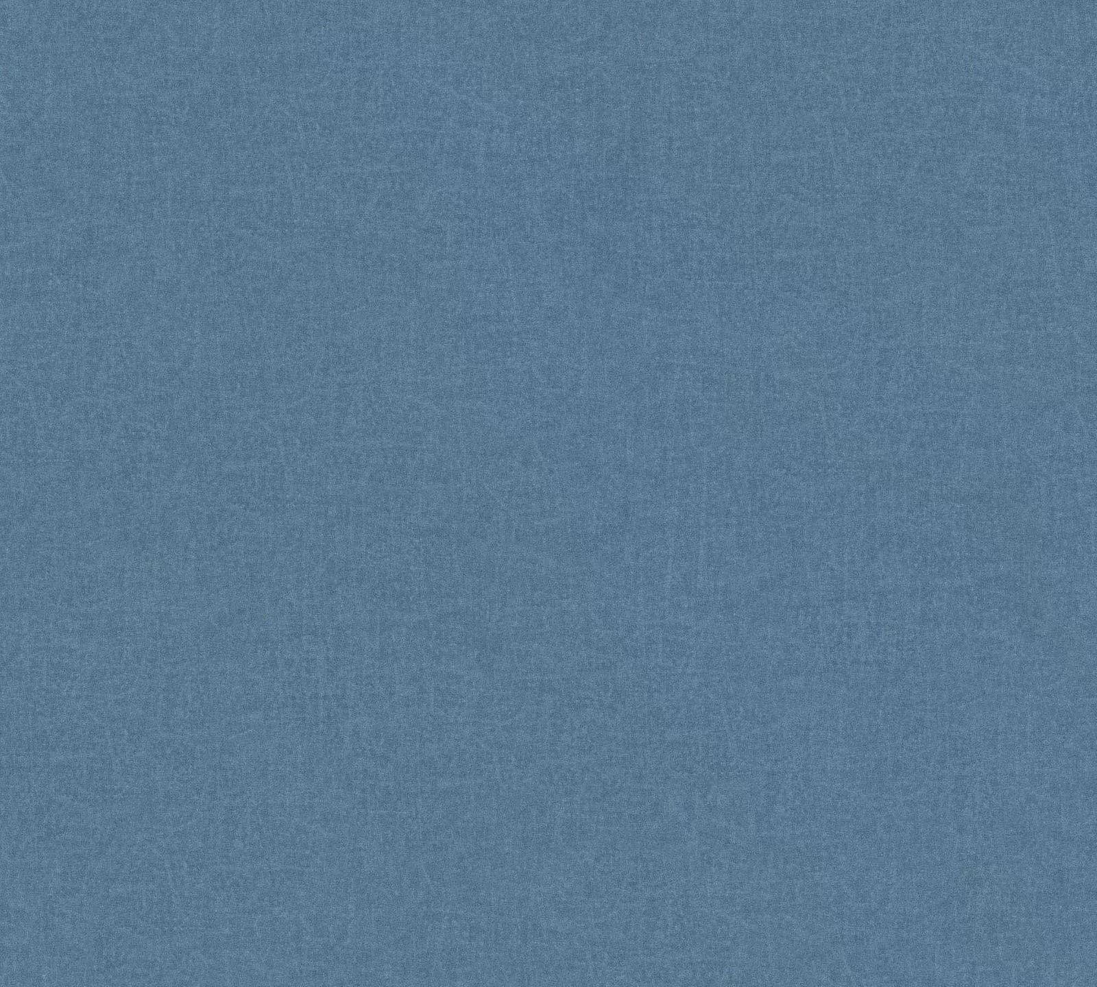 Kék vlies-vinyl egyszínű tapéta