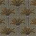 Keki zöld színű struktúrált pálmafa mintás casamance design tapéta