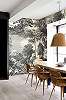 Khroma DG2SAL1011-1014 + 1012 Luxus fali poszter fekete fehér tájképes mintával