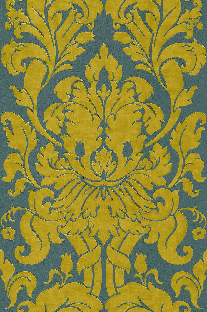 Klasszikus barokk buja díszítésú tapéta