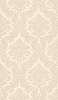 Klasszikus barokk mintás krém halvány bézs színű tapéta