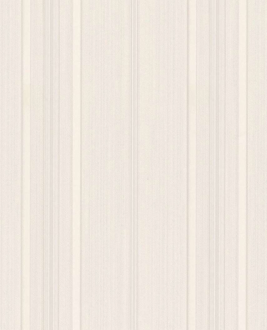 Klasszikus csikos mintás Eijffinger design tapéta krémfehér színben