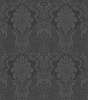 Klasszikus fekete barokk mintás Rasch tapéta
