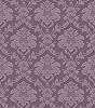 Klasszikus mintás lila színű tapéta