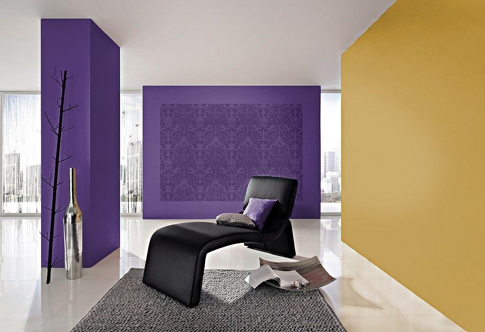 Klasszikus purpur lila uni tapéta