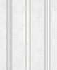 Koptatott fehér alapon enyhén csillámos gyöngyház csíkos design tapéta