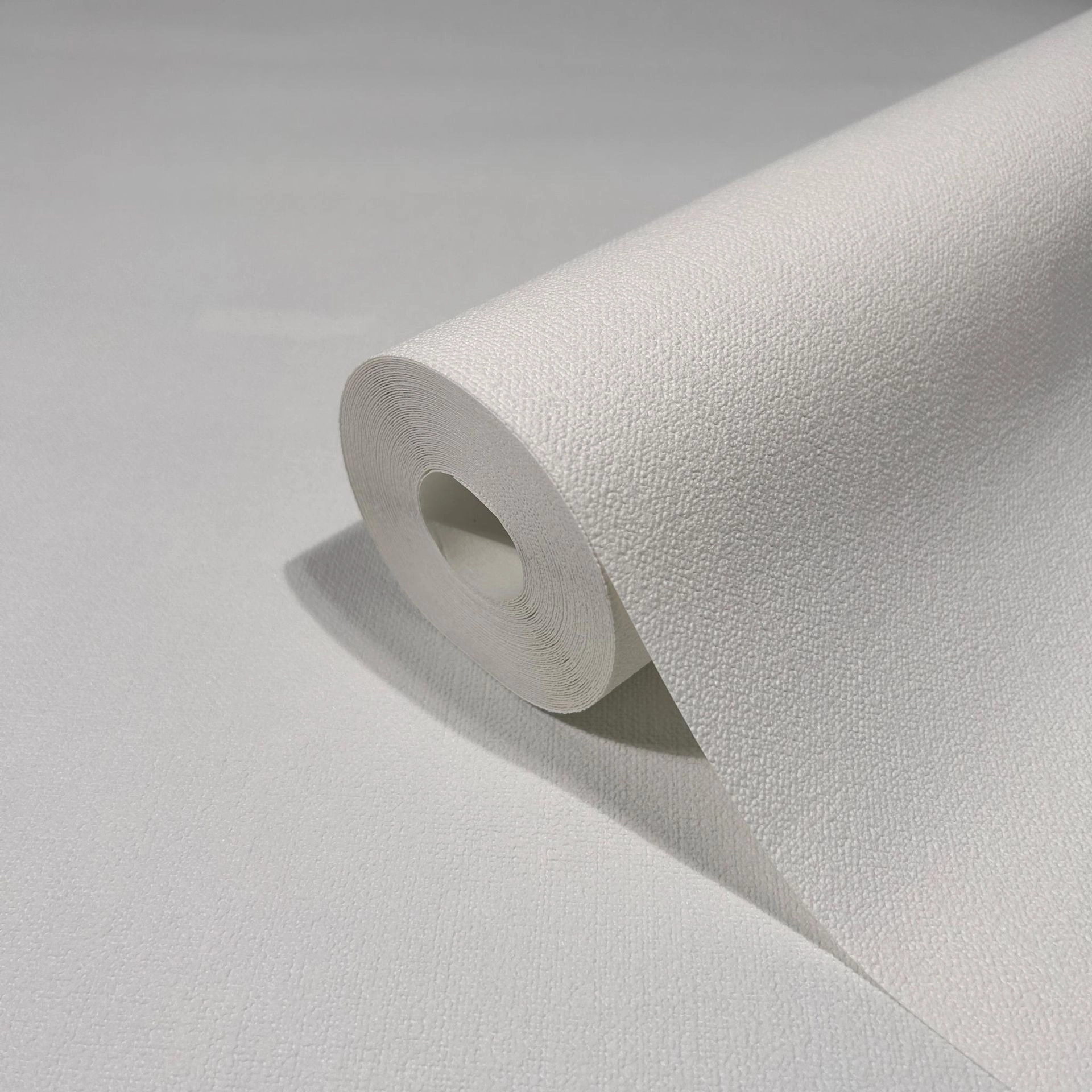 Koptatott fehér textilhatású design tapéta