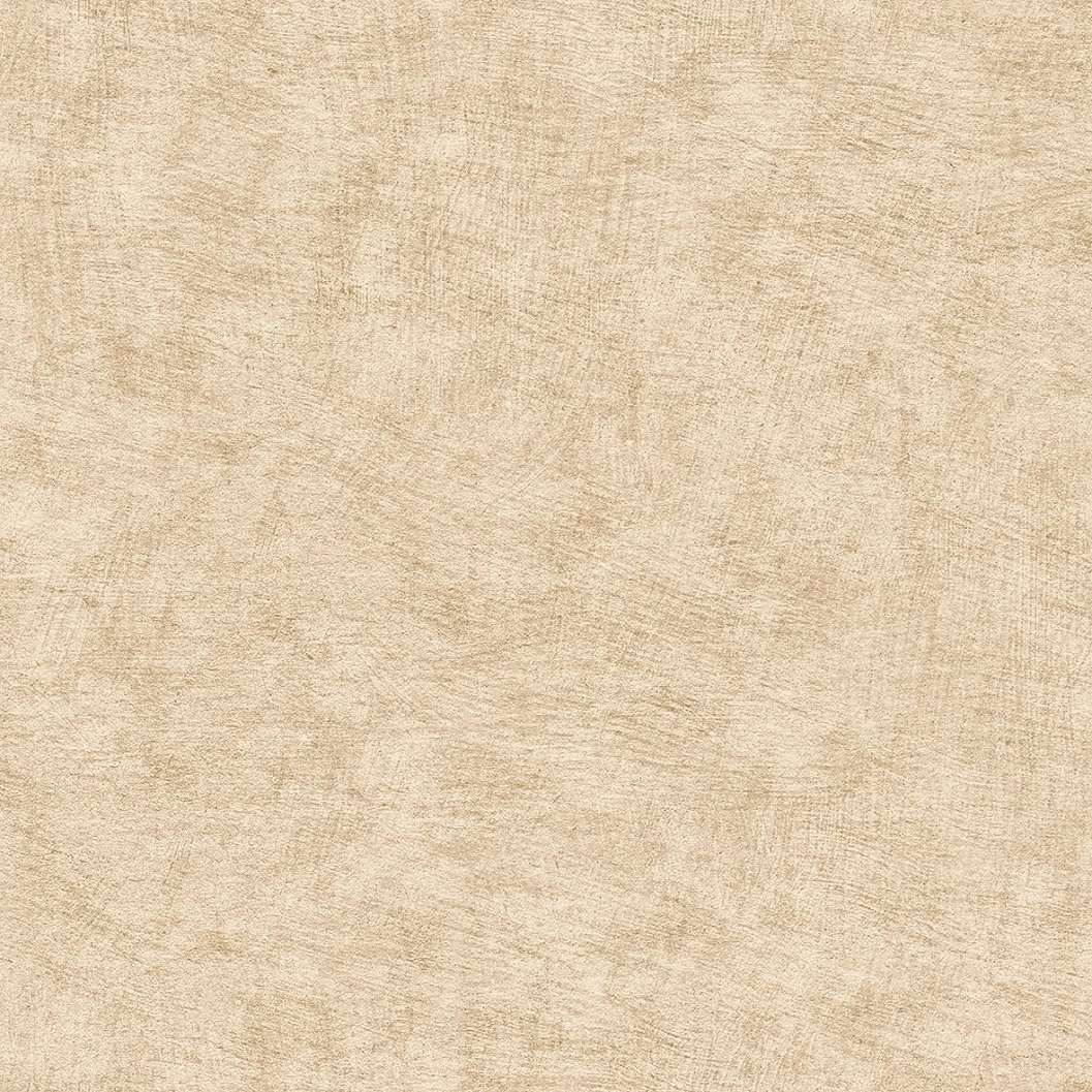 Koptatott struktúrált mintázatú beige barna egyszínű desing tapéta
