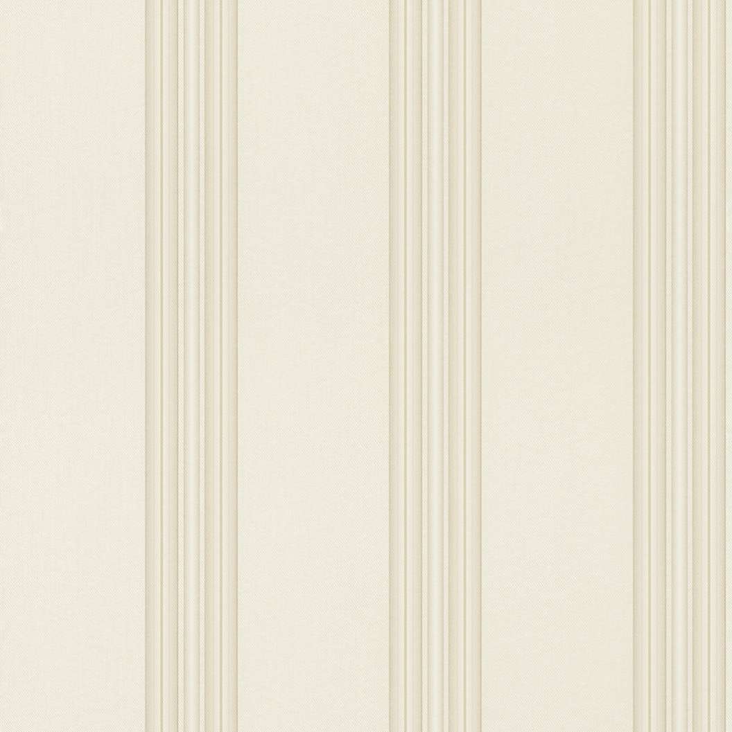 Krém-arany színű csíkos mintás tapéta