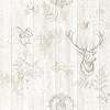 Krém bézs design tapéta deszka mintás alapon állat mintákkal
