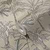 Krém dekor tapéta pálmafa mintával