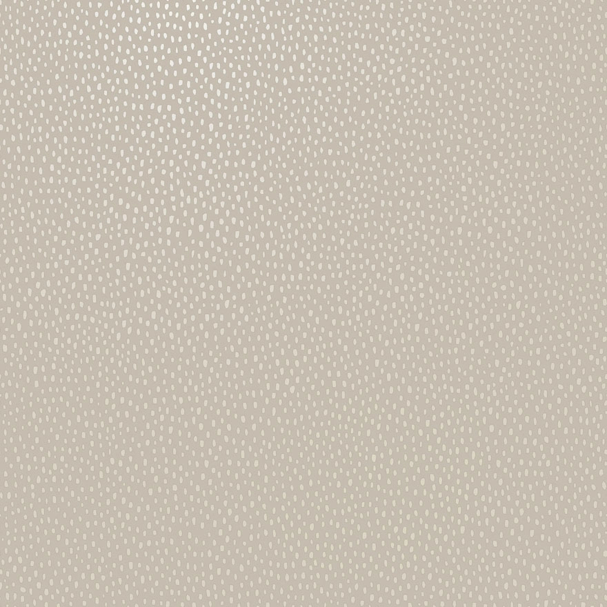 Krém design tapéta apró pöttyös mintával mosható
